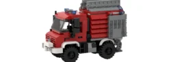 BRIXIES 222.878 Plus Rosenbauer MT Forest Feuerwehr | 484 Teile | Blaulicht Baukasten