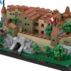 BRIXIES 222.024 Plus Schweizer Schloss Laufen | 1577 Teile | Gebäude Baukasten