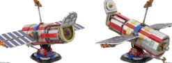 BRIXIES 222.904 Plus Teleskop | 1091 Teile | Raumfahrt Baukasten