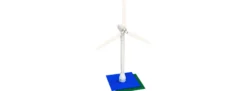 BRIXIES 222.156 Plus Windrad | 65 Teile | Gebäude Baukasten