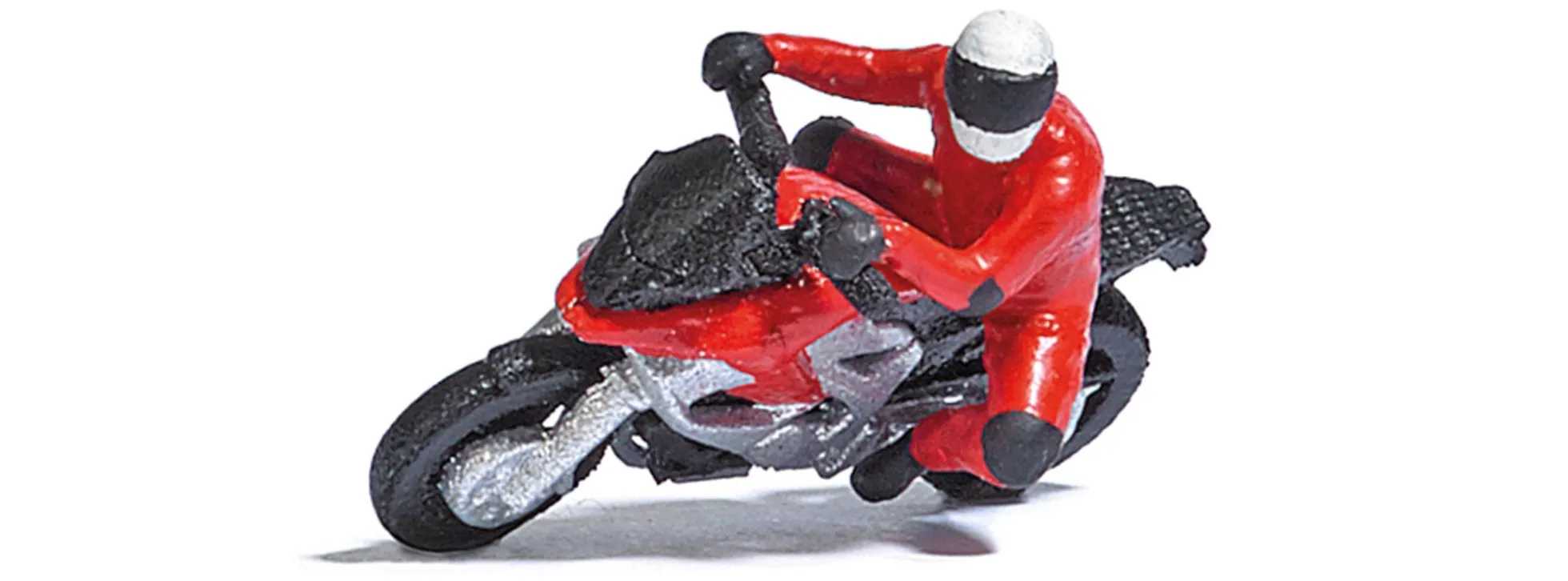 BUSCH 7941 Action-Set Kurvenkratzer Nr. 2 | Fertigmodell | Motorrad Spur H0
