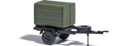 BUSCH 53601 Anhänger HL10 mit TSA Aufbau | Militärmodell 1:87