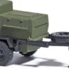 BUSCH 53602 Anhänger HL10 mit Wassertank | Militärmodell 1:87