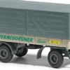 BUSCH 53355 Anhänger IFA HL 80 Wernesgrüner | Baujahr 1967 | Agrarmodell 1:87
