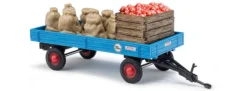 BUSCH 44995 Anhänger mit Apfelladung Landwirtschaftsmodell 1:87