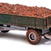 BUSCH 44922 Anhänger mit Ziegelschutt | Anhängermodell 1:87