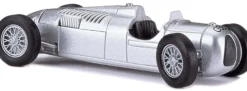 BUSCH 46900 Auto Union Typ C Megamodell silber | Modellauto 1:87