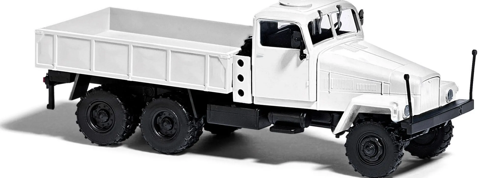 BUSCH 60255 Bausatz IFA G5 3achs weiss LKW-Bausatz 1:87