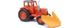BUSCH 51355 Belarus MTS-52 mit Schneepflug 1965 | Traktormodell 1:87