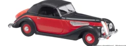 BUSCH 40294 BMW 327 Cabrio - rot | Modellauto 1:87