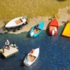 BUSCH 1157 Boote-Set | Zubehör-Set | Bausatz | Spur H0