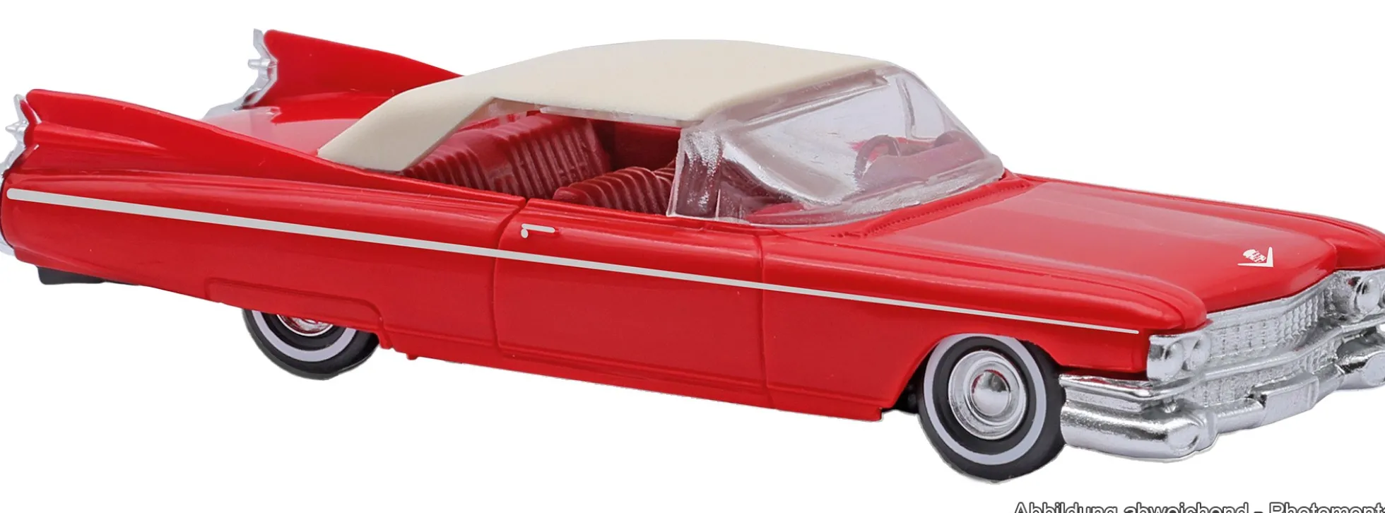 BUSCH 45133 Cadillac Eldorado Cabrio - rot | Modellauto 1:87