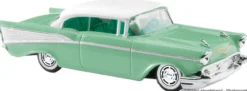 BUSCH 45024 Chevrolet Bel Air 57 - grün | Modellauto 1:87
