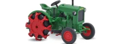 BUSCH 54104 Deutz Traktor F1M 414 Klappgreifer | Landwirtschaftsmodell 1:87