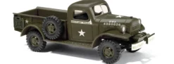 BUSCH 44039 Dodge Militär Polizei | Militärmodell 1:87