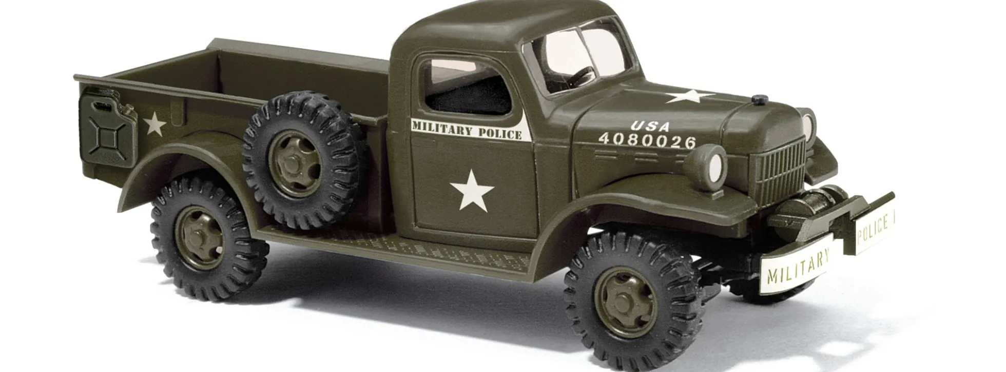 BUSCH 44039 Dodge Militär Polizei | Militärmodell 1:87