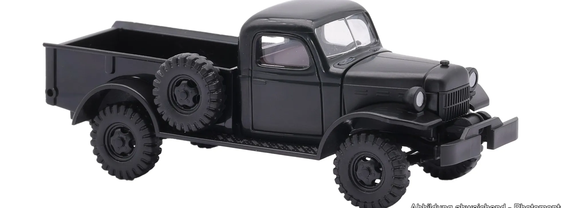 BUSCH 44038 Dodge Power Wagon Black Edition | Modellauto 1:87