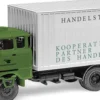 BUSCH ESPEWE 95302 IFA W50L MK Kofferaufbau VEB Handelstransport 1985 LKW-Modell 1:87