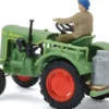 BUSCH 54154 Fendt F15 Dieselross mit Bäuerin | Landwirtschaftsmodell 1:87