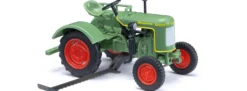 BUSCH 54153 Fendt F15 Dieselross mit Mähbalken 1938 | Landwirtschaftsmodell 1:87