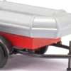 BUSCH 59969 Feuerwehranhänger mit Schlauchboot | Blaulichtmodell 1:87