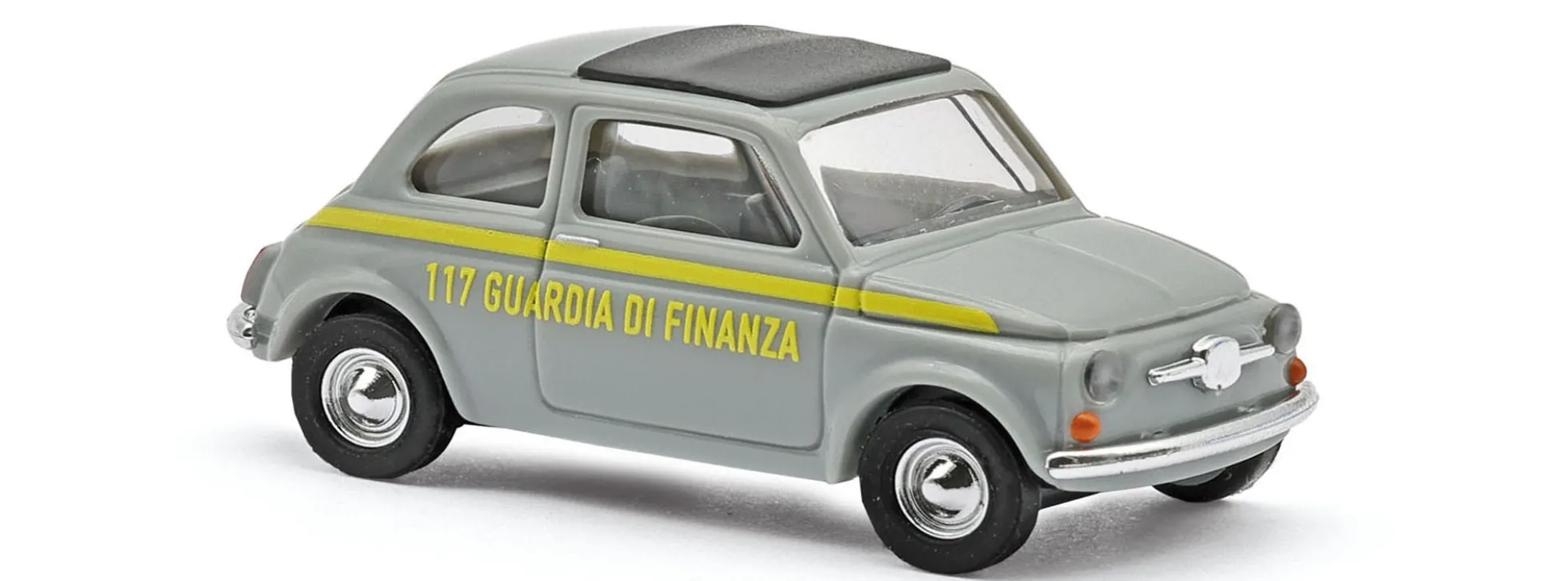 BUSCH 48739 Fiat 500 Guardia di Finanza 1965 Automodell 1:87