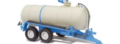 BUSCH 42867 Flüssigmist-Tankanhänger HTS 100 blau | Anhängermodell 1:87
