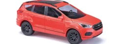 BUSCH 53502 Ford Kuga mit Panoramadach Rot | Modellauto 1:87