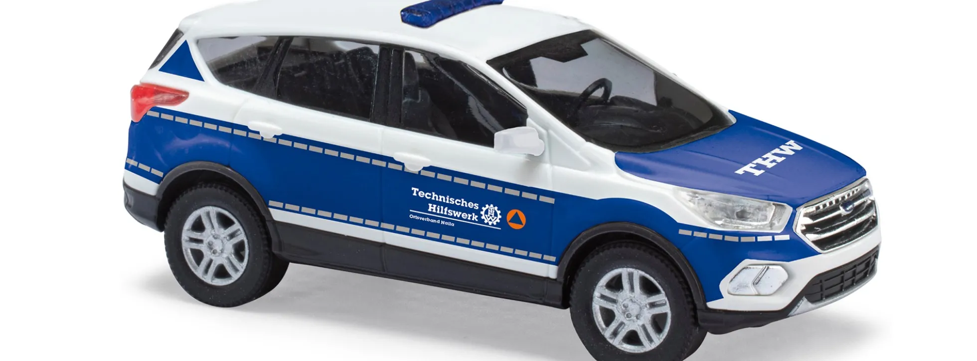 BUSCH 53533 Ford Kuga THW Naila Blaulichtmodell 1:87