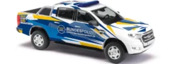 BUSCH 52822 Ford Ranger Bj. 16 Bundespolizei | Blaulichtmodell 1:87