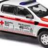 BUSCH 52818 Ford Ranger DRK Neumünster | Baujahr 2016 | Blaulichtmodell 1:87