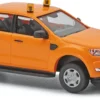 BUSCH 52862 Ford Ranger kommunal mit Schneepflug | Modellauto 1:87
