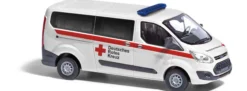 BUSCH 52431 Ford Transit Bus DRK | Baujahr 2012 | Blaulichtmodell 1:87