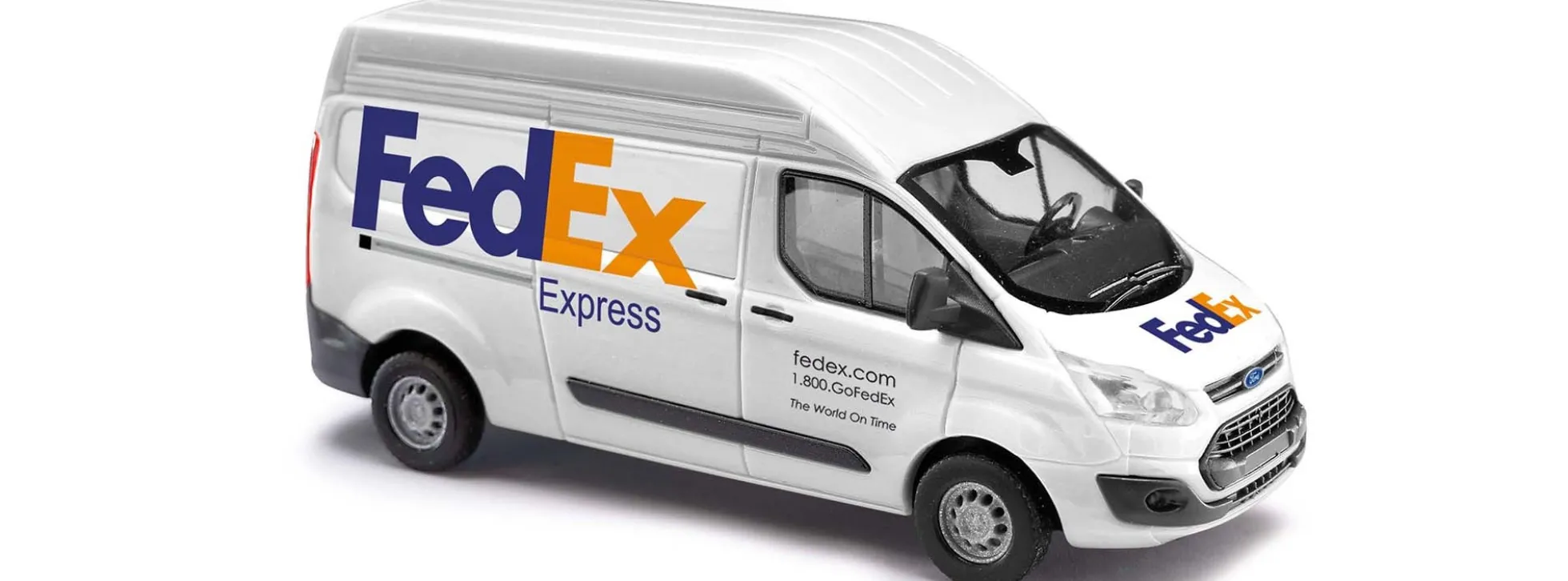 BUSCH 52516 Ford Transit Custom HD FedEx | Modellauto 1:87