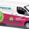 BUSCH 52437 Ford Transit Custom Kastenwagen Flaschenpost 2012 | Modellauto 1:87