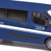 BUSCH 52444 Ford Transit Custom THW Fürstenfeldbruck | Blaulichtmodell 1:87