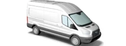 BUSCH 54502 Ford Transit facelift Kastenwagen weiss Automodell 1:87