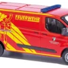 BUSCH 52413 Ford Transit Feuerwehr Baiersdorf Blaulichtmodell 1:87