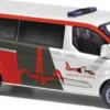 BUSCH 52429 Ford Transit Johanniter Luftrettung | Blaulichtmodell 1:87
