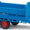 BUSCH 53806 Fortschritt T088 Anhänger 2achsig LPG Roter Oktober Landwirtschaftsmodell 1:87