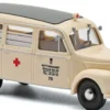 BUSCH 51266 Framo V901/2 Krankenwagen Rettungsamt Berlin | Blaulichtmodell 1:87
