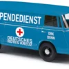 BUSCH 94022 Goliath Express 1100 Kastenwagen DRK Bonn Blutspendedienst Automodell 1:87