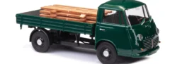 BUSCH 94203 Goliath Express Pritsche mit Holzstapel | LKW-Modell 1:87