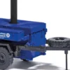 BUSCH 53606 HL10.00 Anhänger THW Dippoldiswalde | Blaulichtmodell-Anhänger 1:87