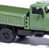 BUSCH 51500 IFA G5 grün 3achsig mit Pritsche LKW-Modell 1:87