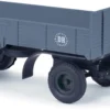 BUSCH 53327 IFA HL 80 Anhänger DR grau 2018 | Anhängermodell 1:87