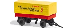 BUSCH 53358 IFA HL 80 Anhänger Plane Minol | Landwirtschaftsmodell 1:87