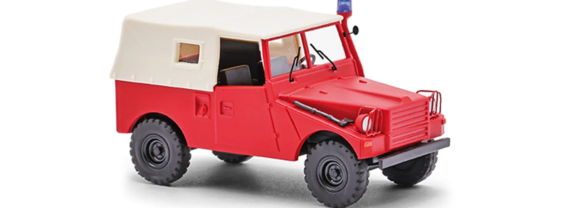 BUSCH 53910 IFA P3 Feuerwehr Langenau | Blaulichtmodell 1:87