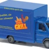 BUSCH 5420 Iveco Daily Grillwagen mit Zubehör Automodell Spur H0