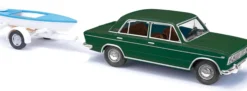 BUSCH 50516 Lada 1500 mit Bootsanhänger 1973 Automodell 1:87